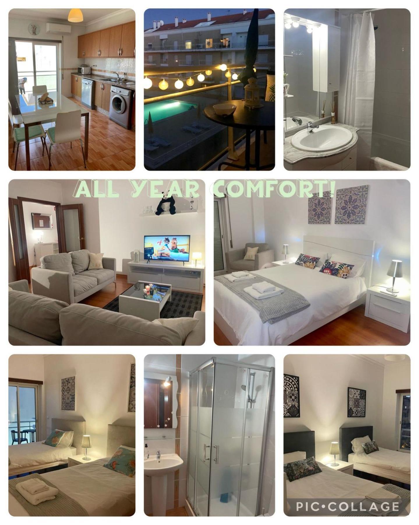 Paradise Found - Stunning 3 Bedroom Apartment In Vila Real de Santo António Eksteriør bilde